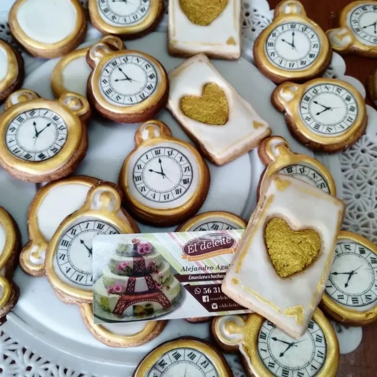 Galletas de mantequilla decoradas